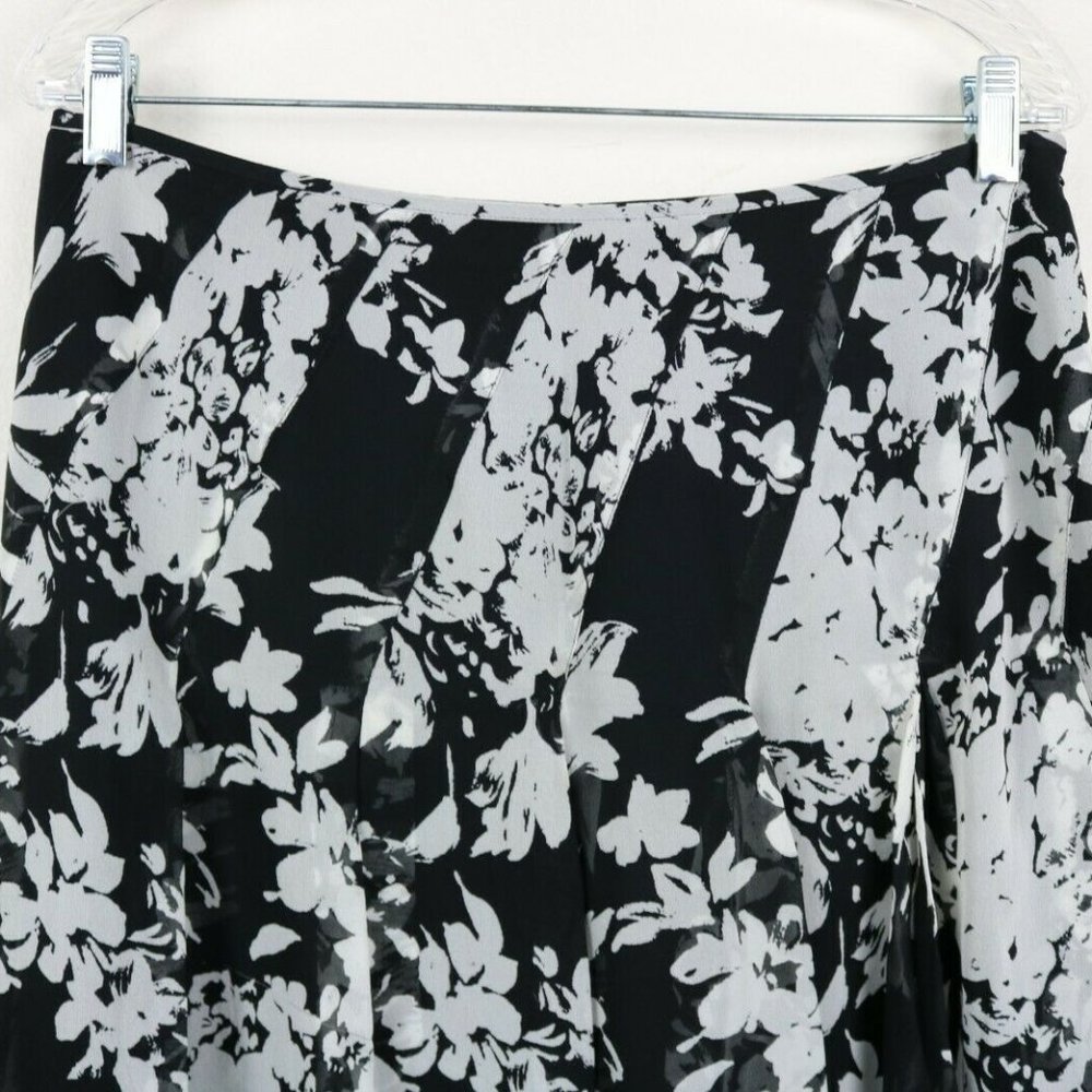 Banana Republic Womens Skirt 100% Silk Pleated 6 - Picture 3 of 6
